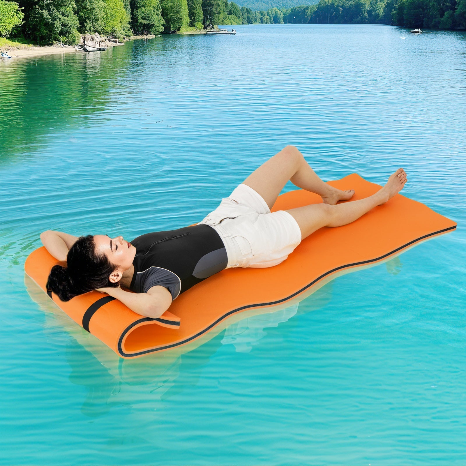 3-layer Tear-resistant Relaxing Foam Floating Pad