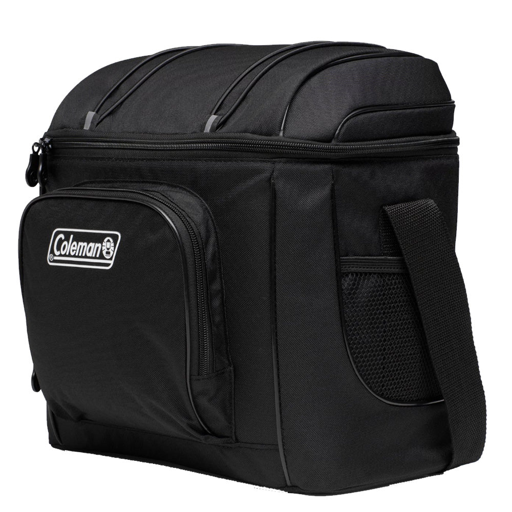 Coleman 16-Can Soft-Sided Portable Cooler – Black