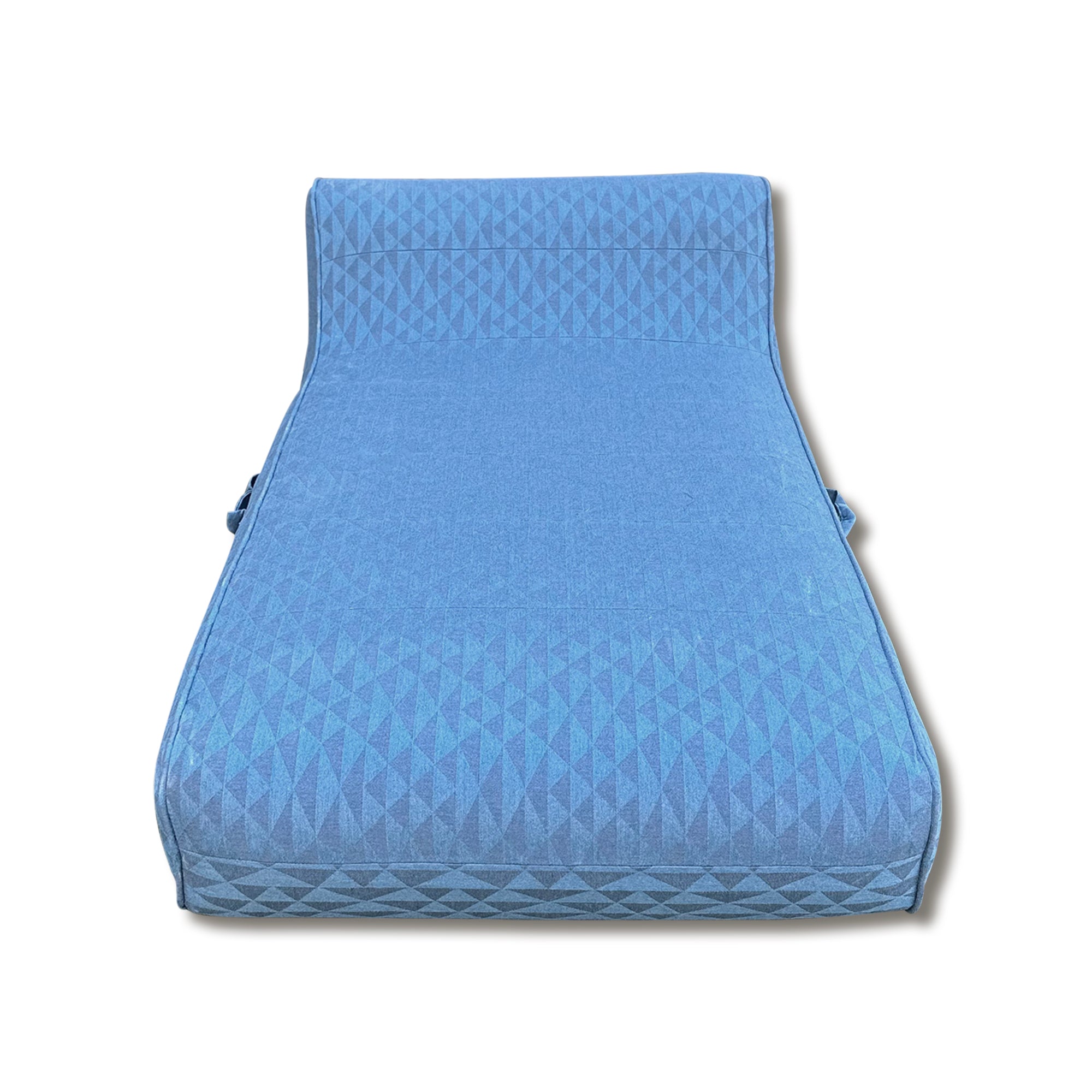 Marine Abstract - Luxe Linen-Like Inflatable Boat & Pool Lounger