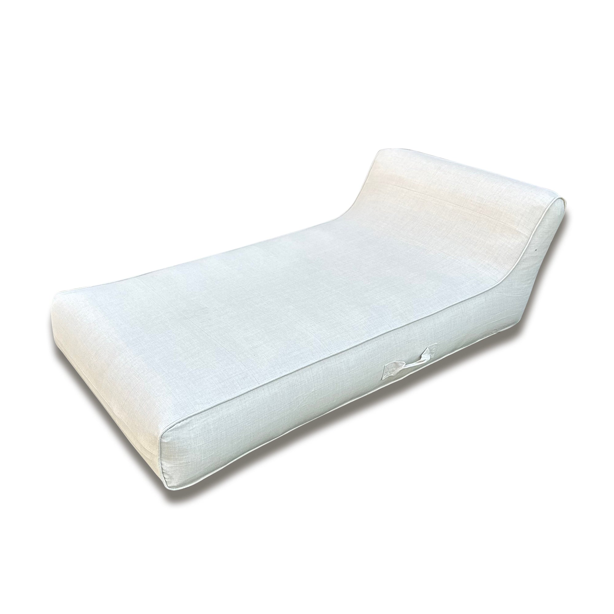 Oyster Linen - Luxe Linen-Like Inflatable Boat & Pool Lounger