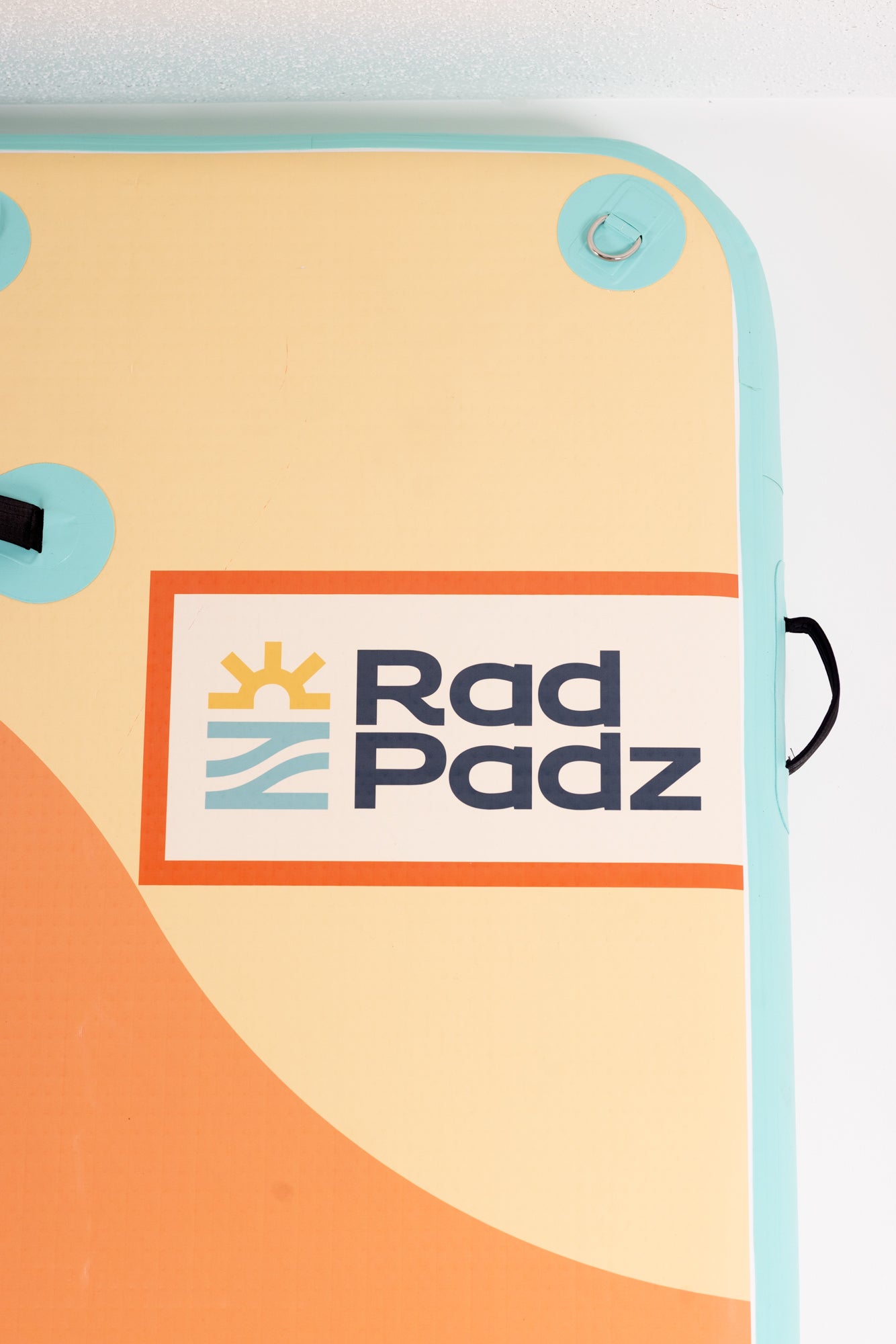 RadPadz Cannonballer – Abstract | 6'x12' Inflatable Dock Platform