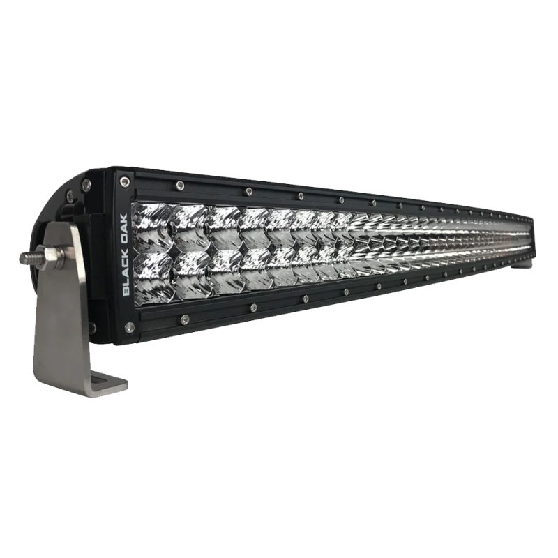 Black Oak Pro Series Curved Double Row Combo Light Bar