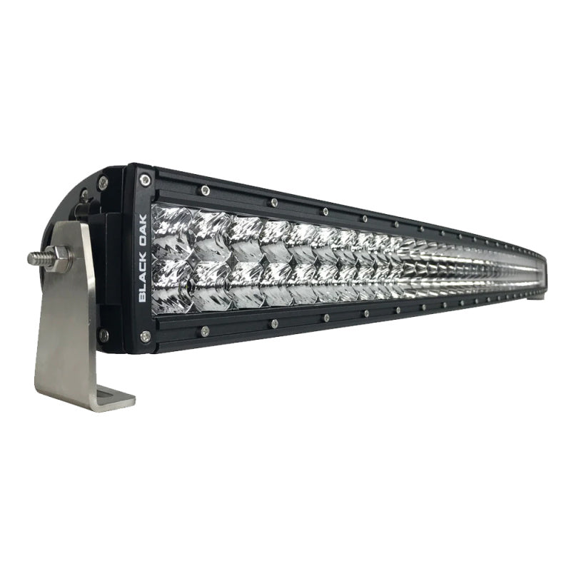 Black Oak Pro Series Curved Double Row Combo Light Bar