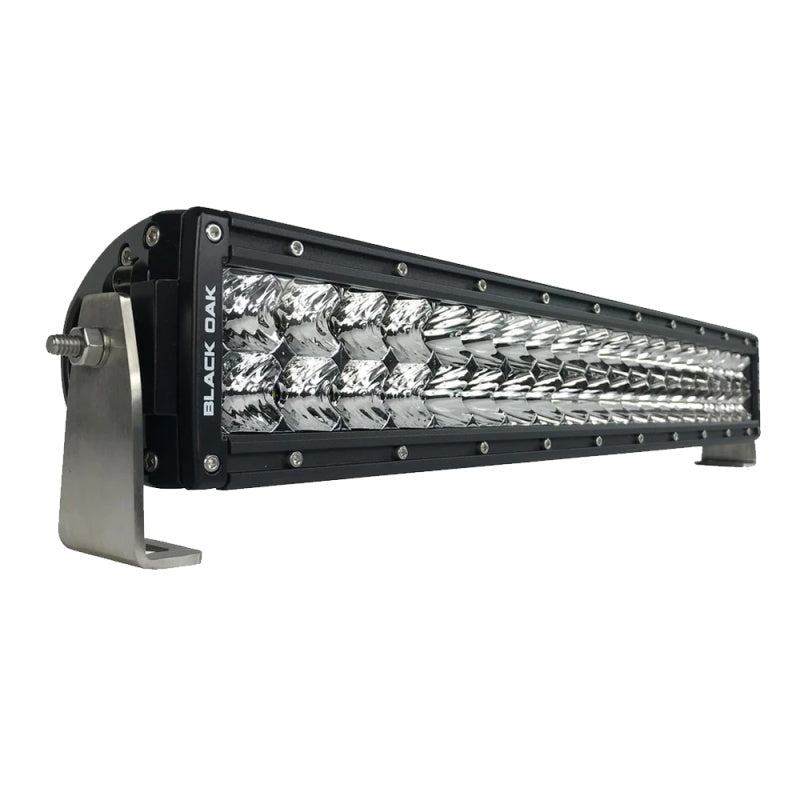 Black Oak Pro Series Curved Double Row Combo Light Bar